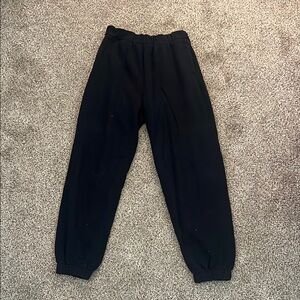 Hollister Black Adjustable-Rise Sweatpants